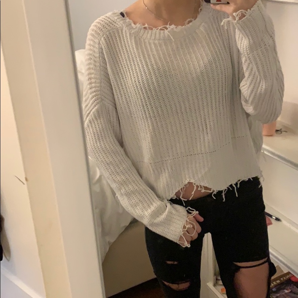 White Sweater